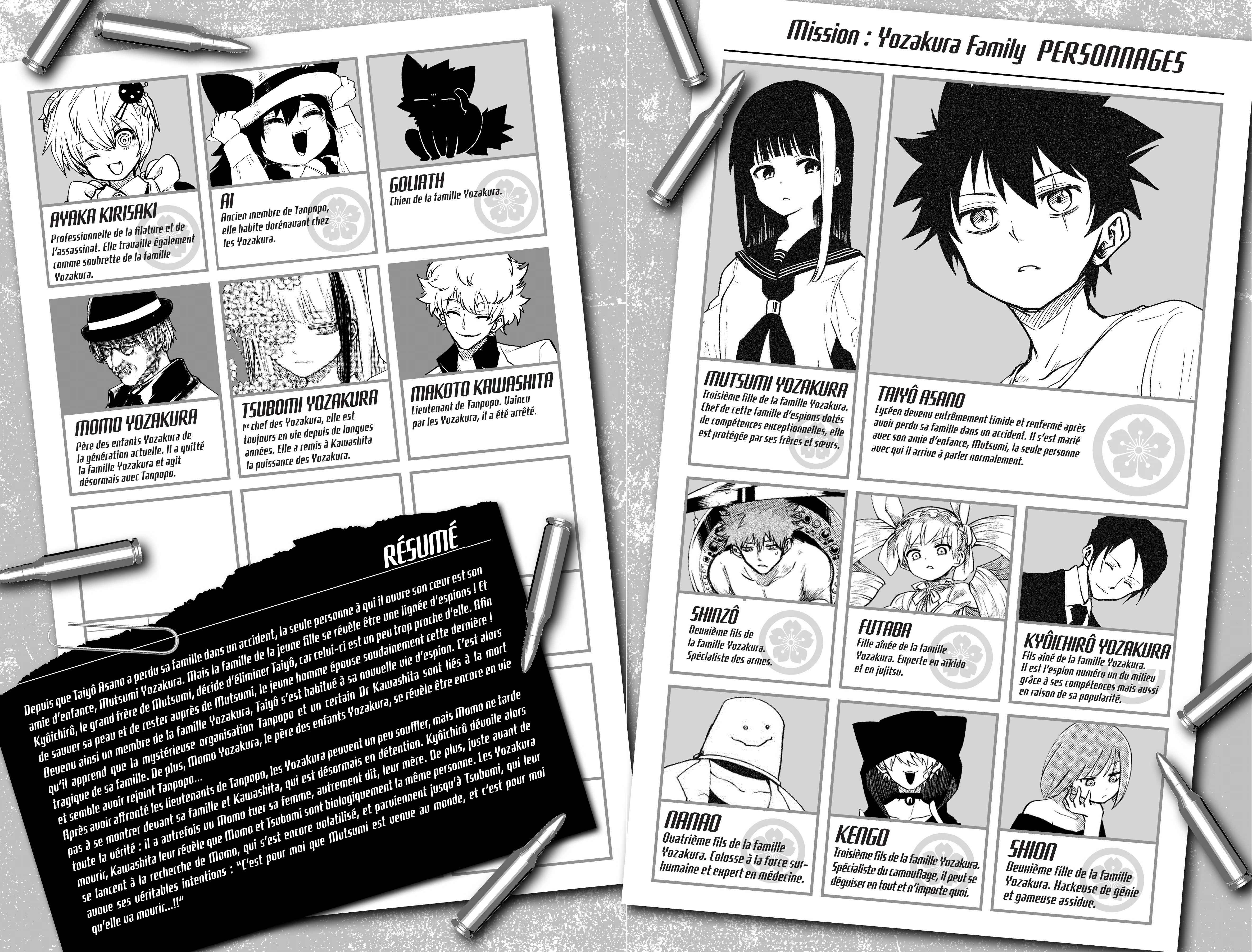 Read Mission Yozakura Family FR Manga Online