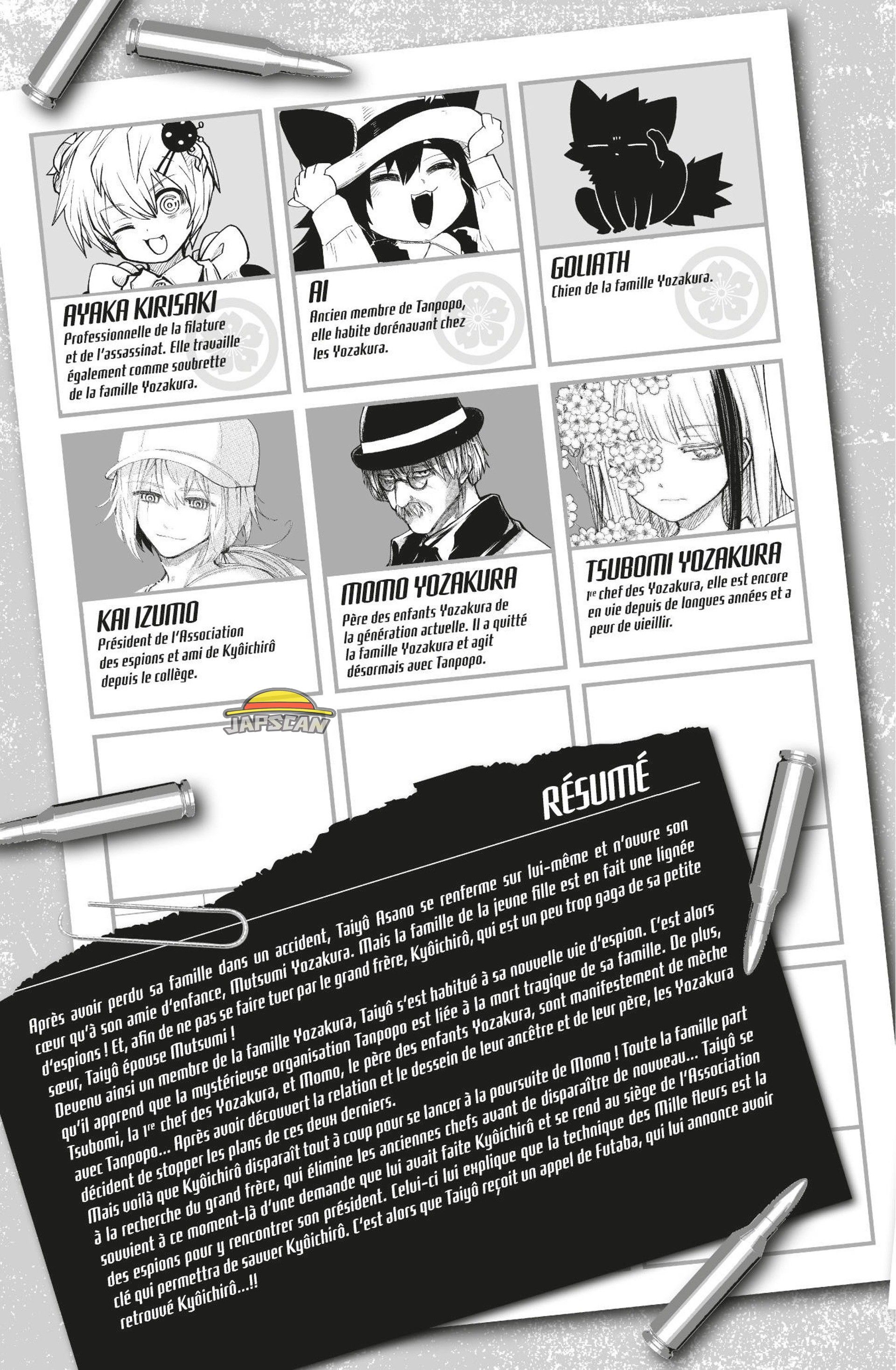 Read Mission Yozakura Family FR Manga Online