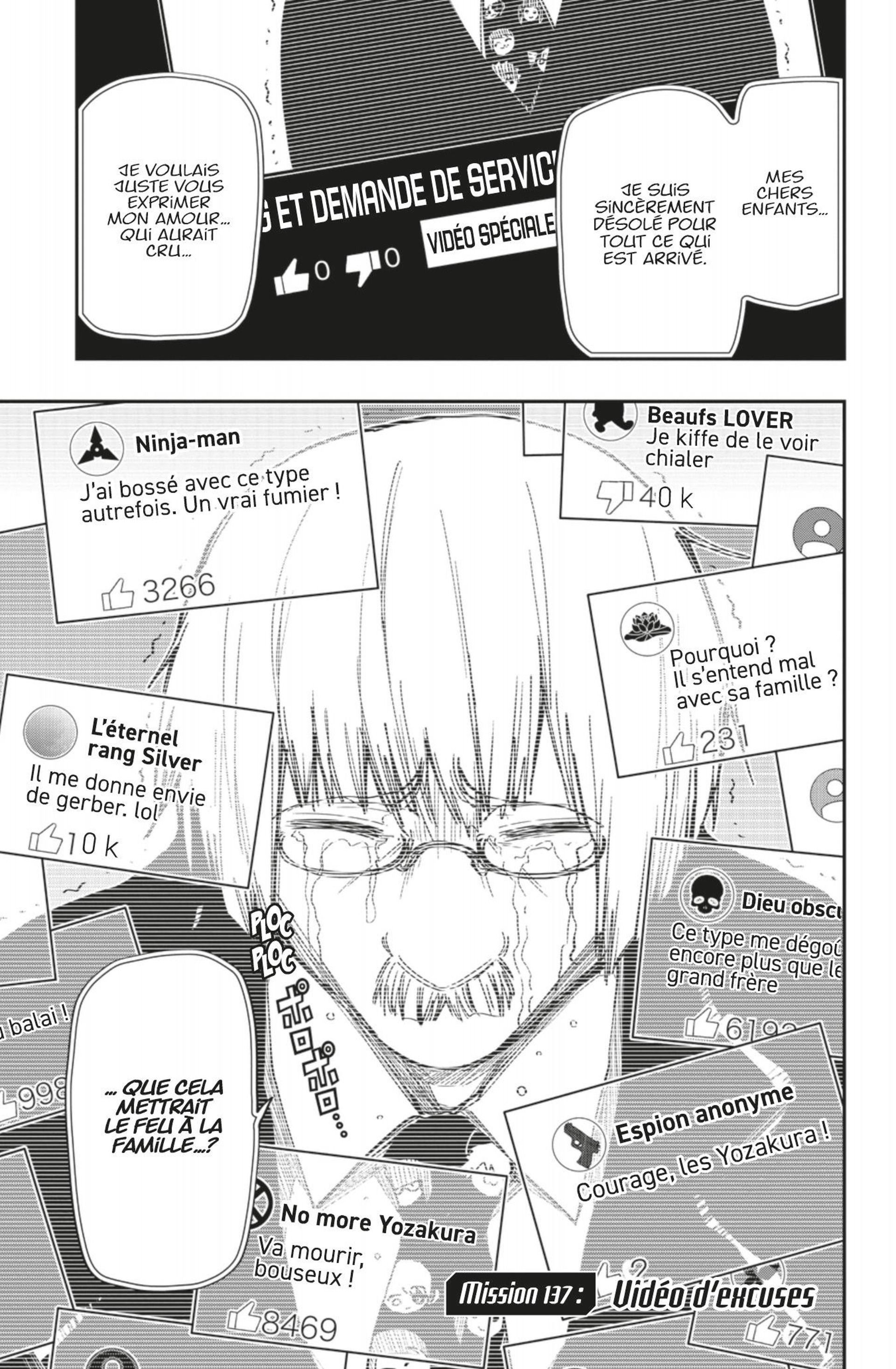 Read Mission Yozakura Family FR Manga Online