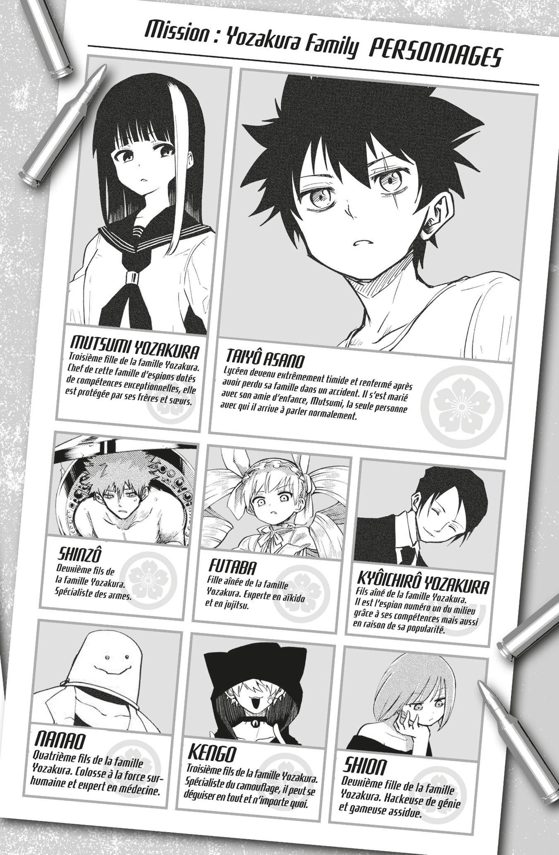 Read Mission Yozakura Family FR Manga Online