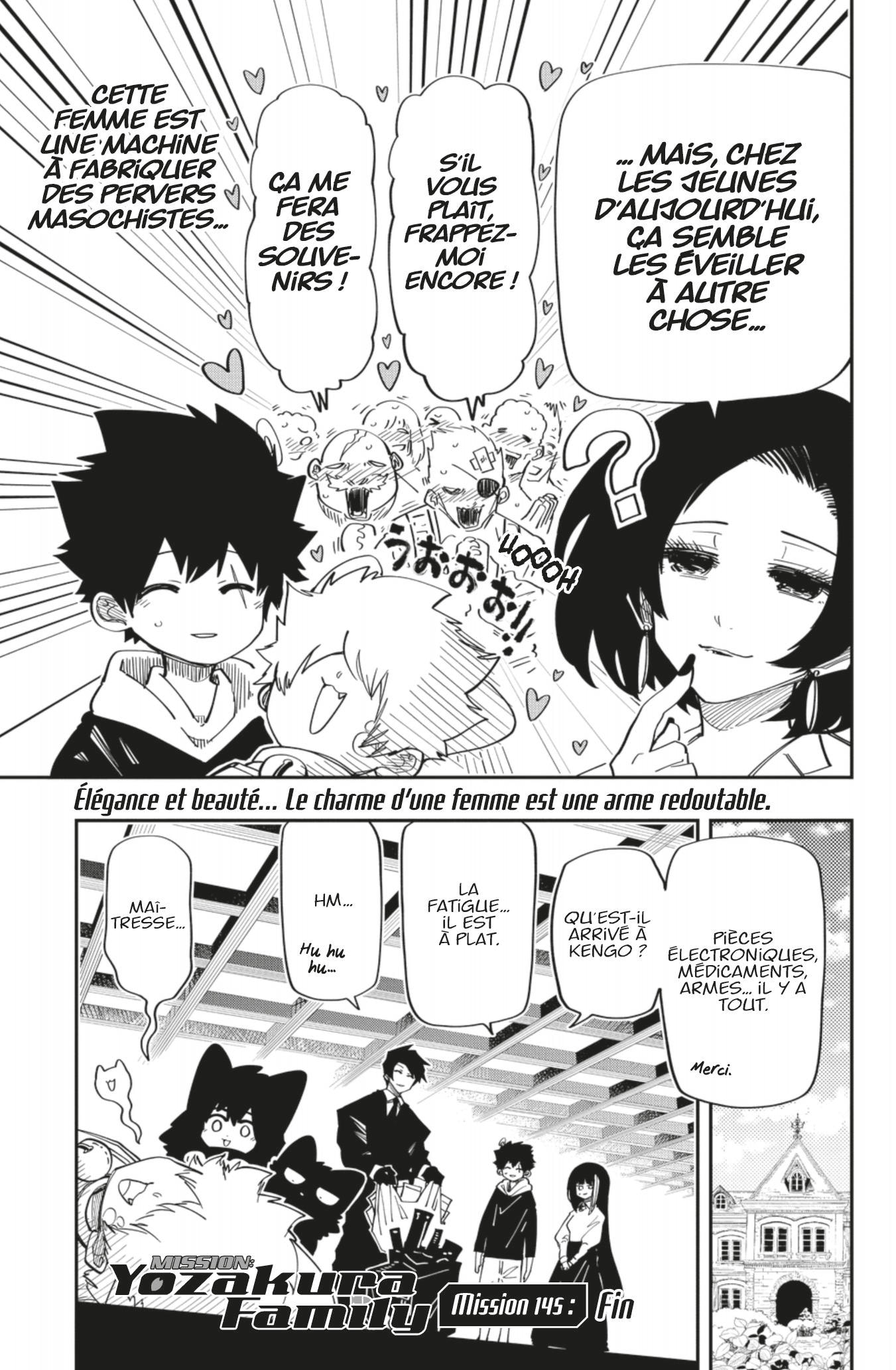 Read Mission Yozakura Family FR Manga Online