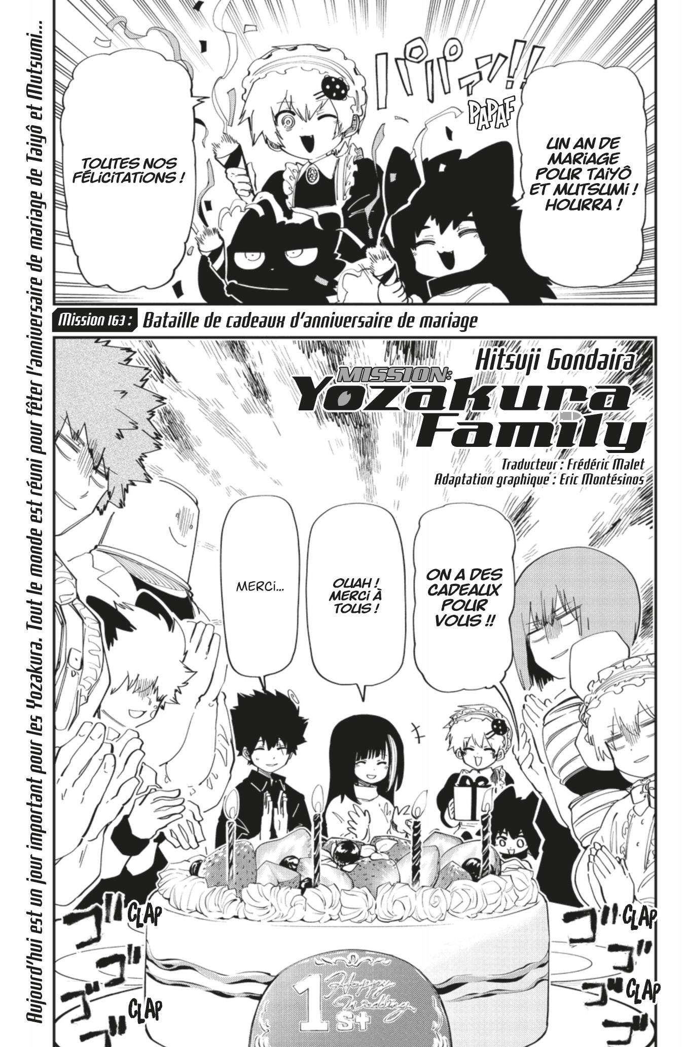 Read Mission Yozakura Family FR Manga Online