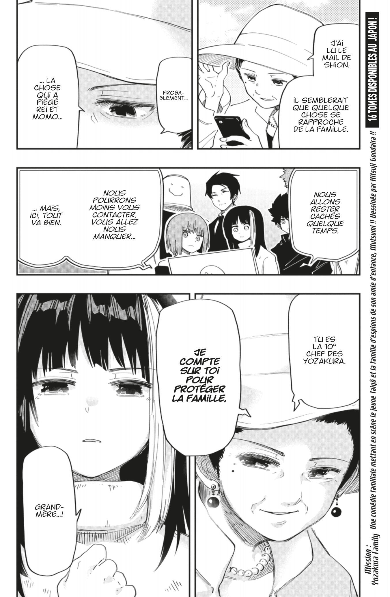 Read Mission Yozakura Family FR Manga Online