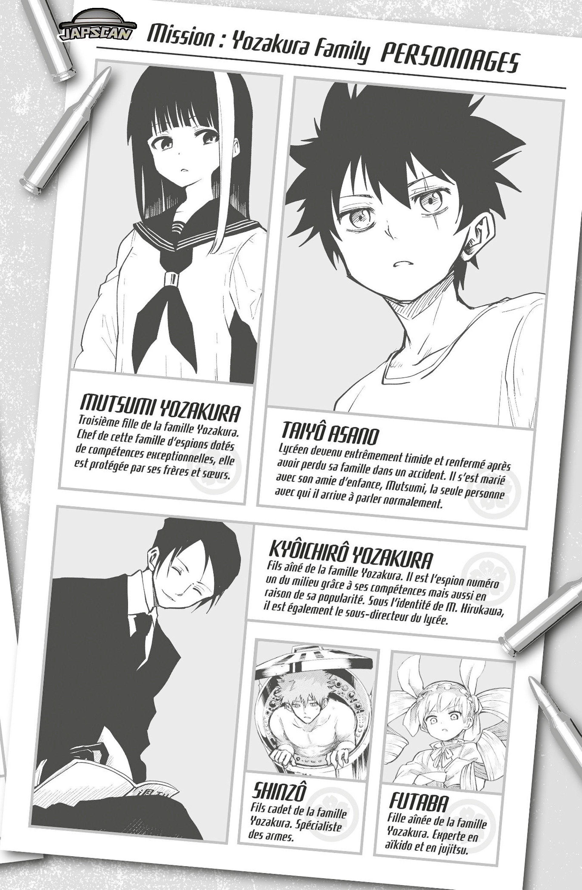 Read Mission Yozakura Family FR Manga Online