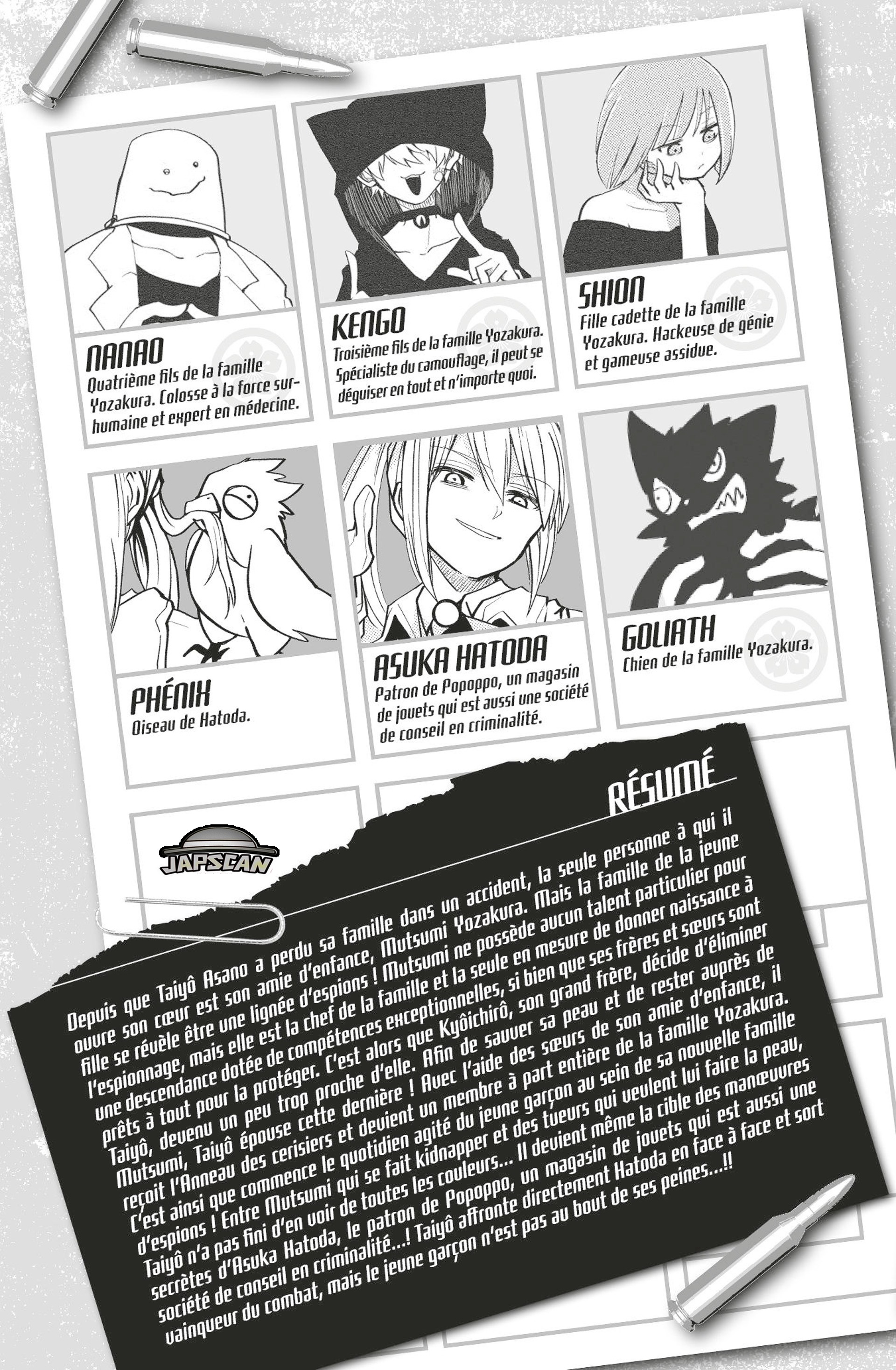 Read Mission Yozakura Family FR Manga Online