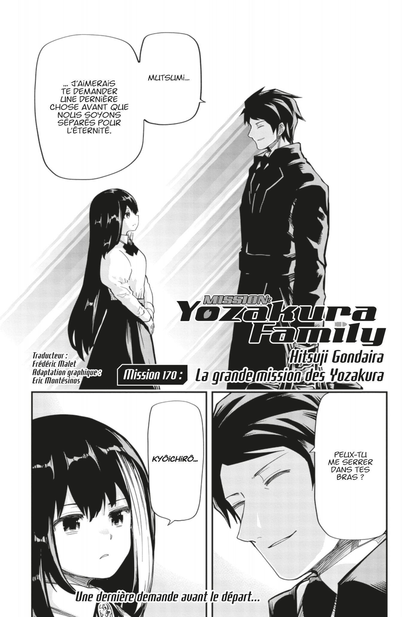 Read Mission Yozakura Family FR Manga Online