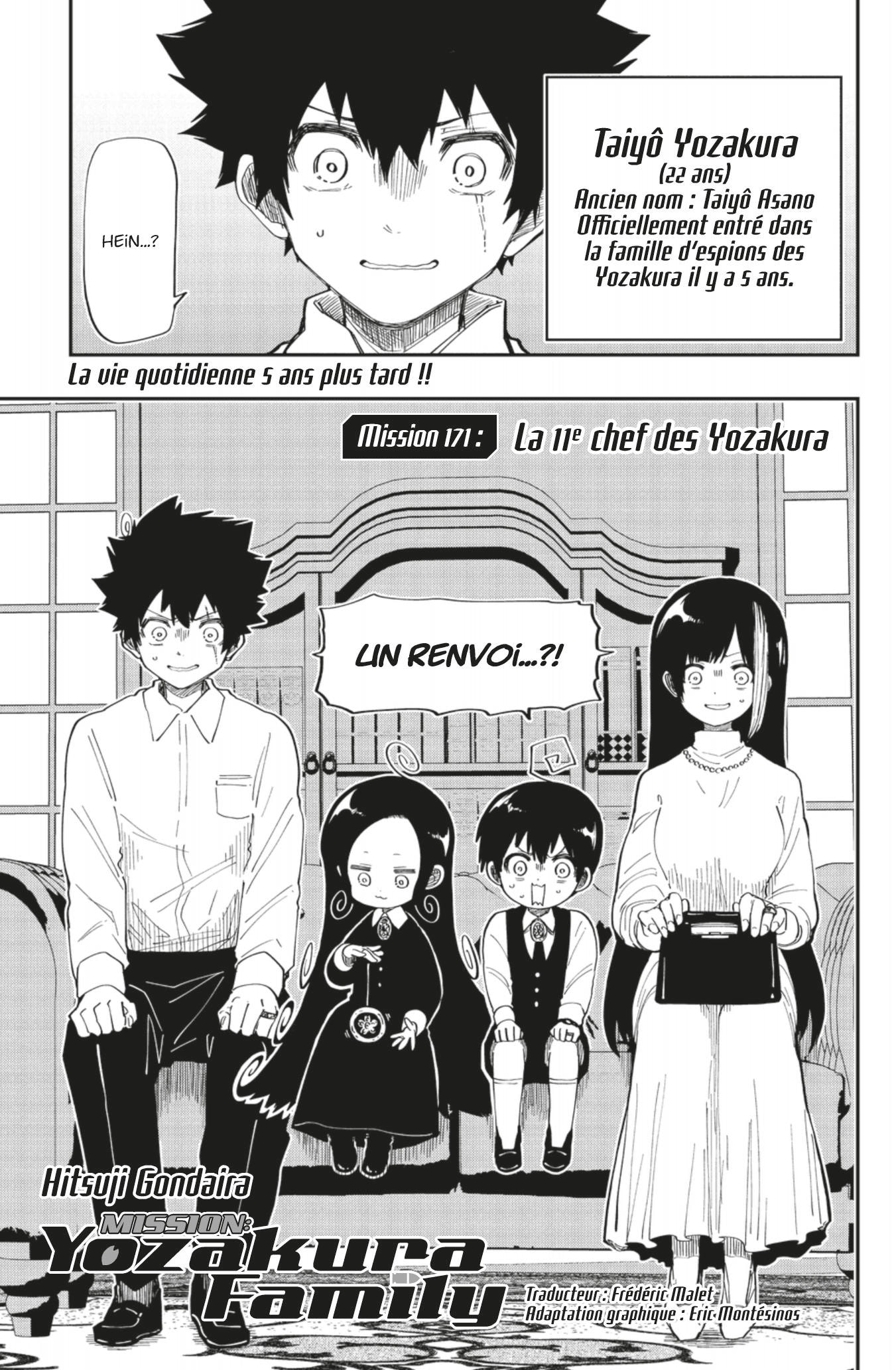 Read Mission Yozakura Family FR Manga Online