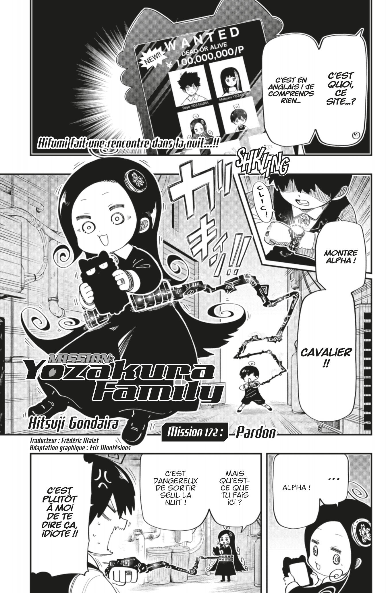 Read Mission Yozakura Family FR Manga Online