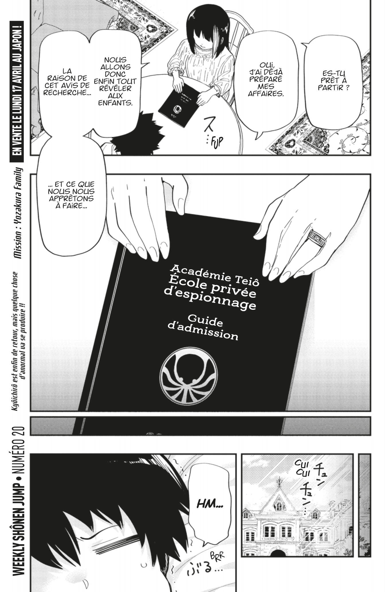 Read Mission Yozakura Family FR Manga Online