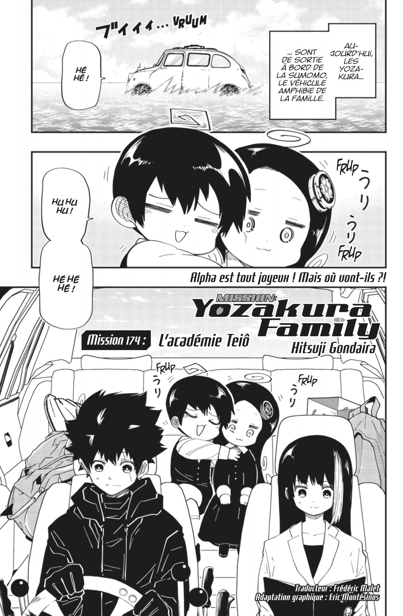 Read Mission Yozakura Family FR Manga Online