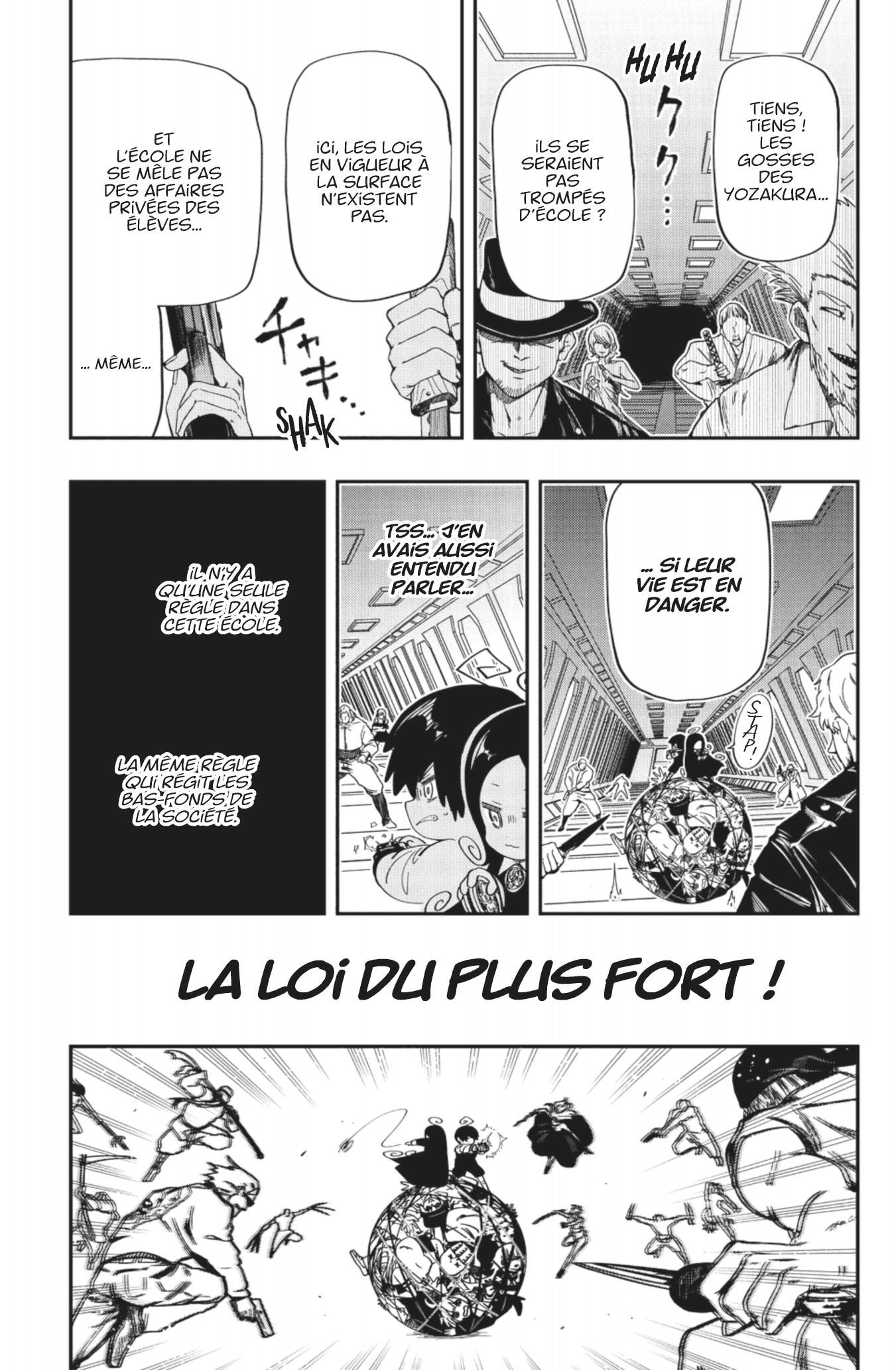 Read Mission Yozakura Family FR Manga Online