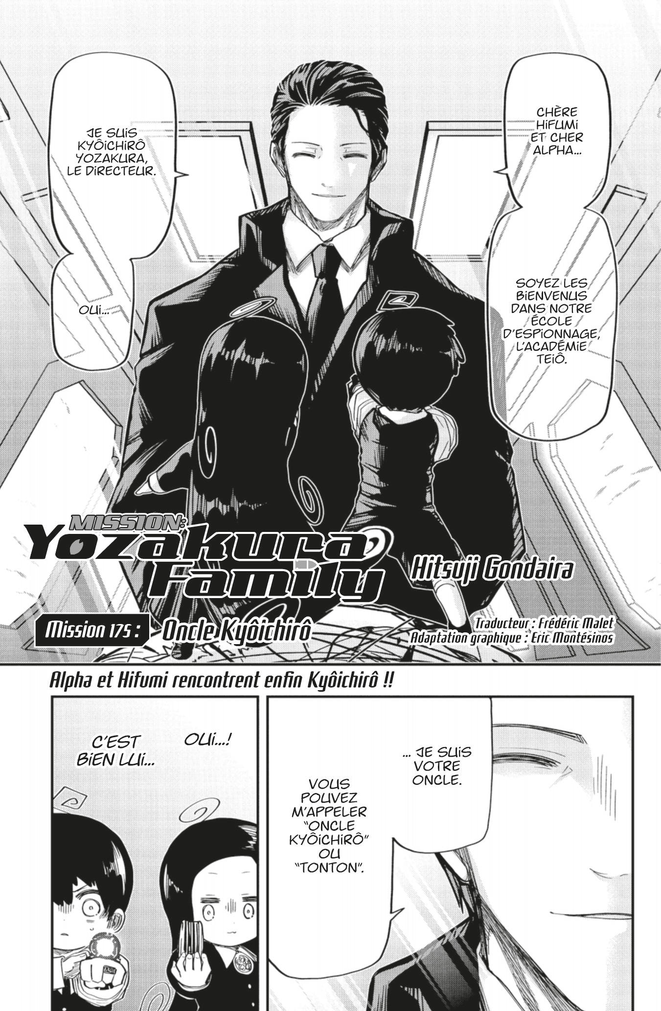 Read Mission Yozakura Family FR Manga Online