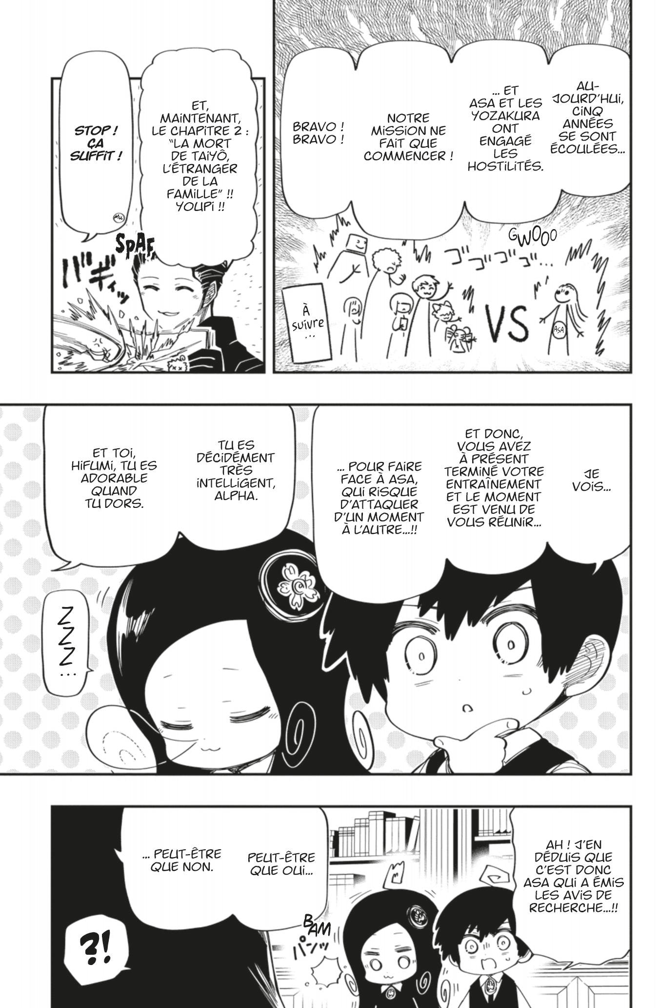 Read Mission Yozakura Family FR Manga Online