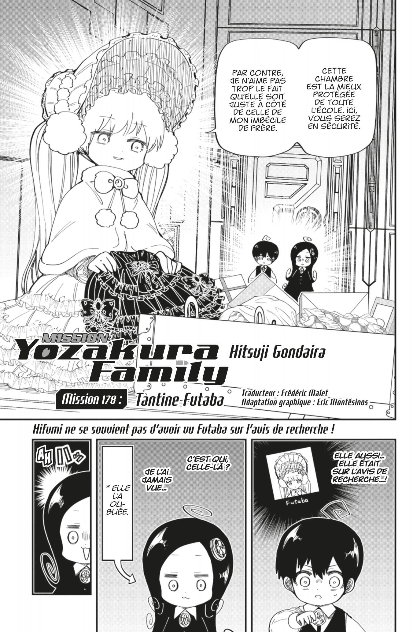 Read Mission Yozakura Family FR Manga Online