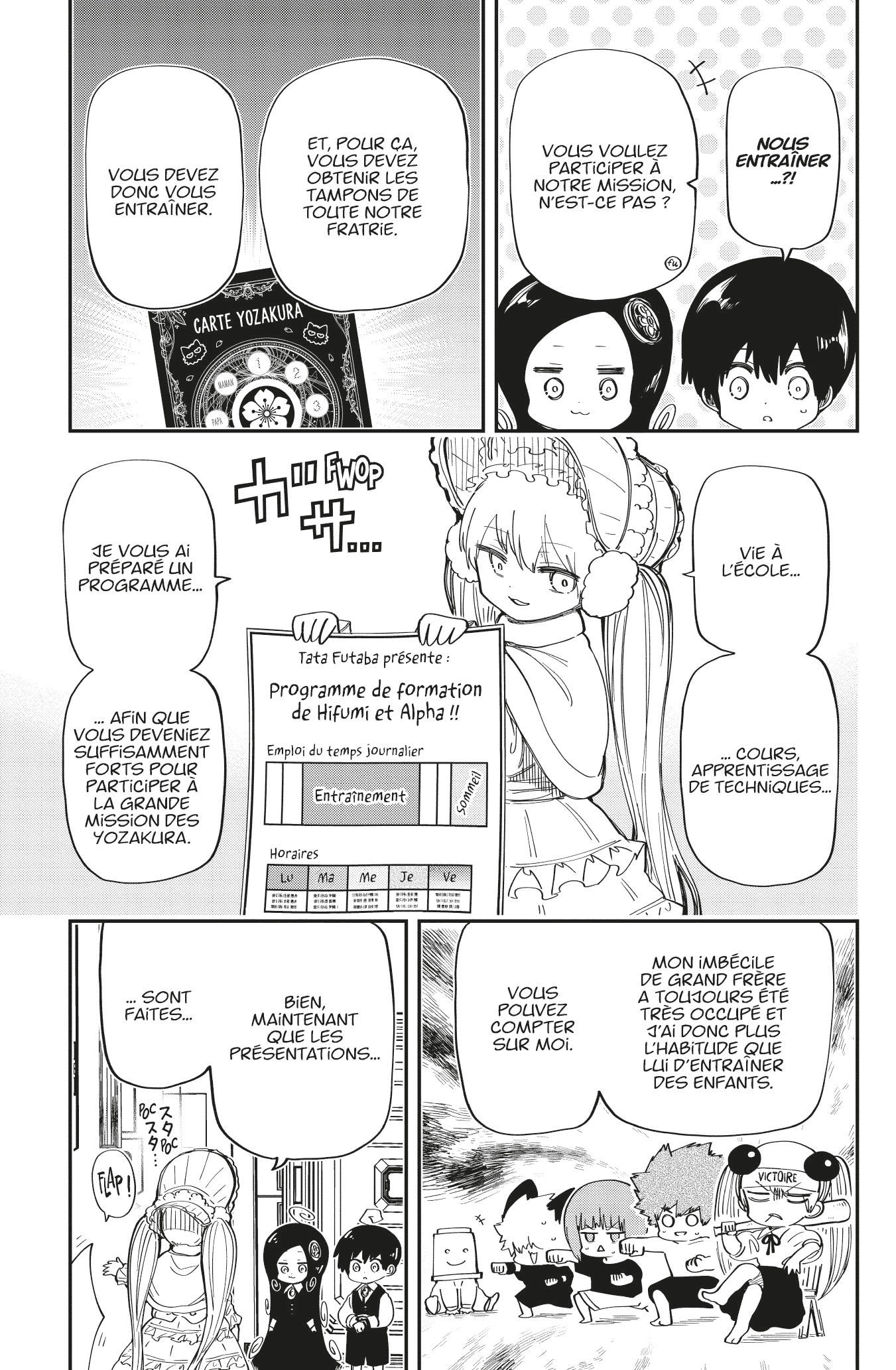 Read Mission Yozakura Family FR Manga Online