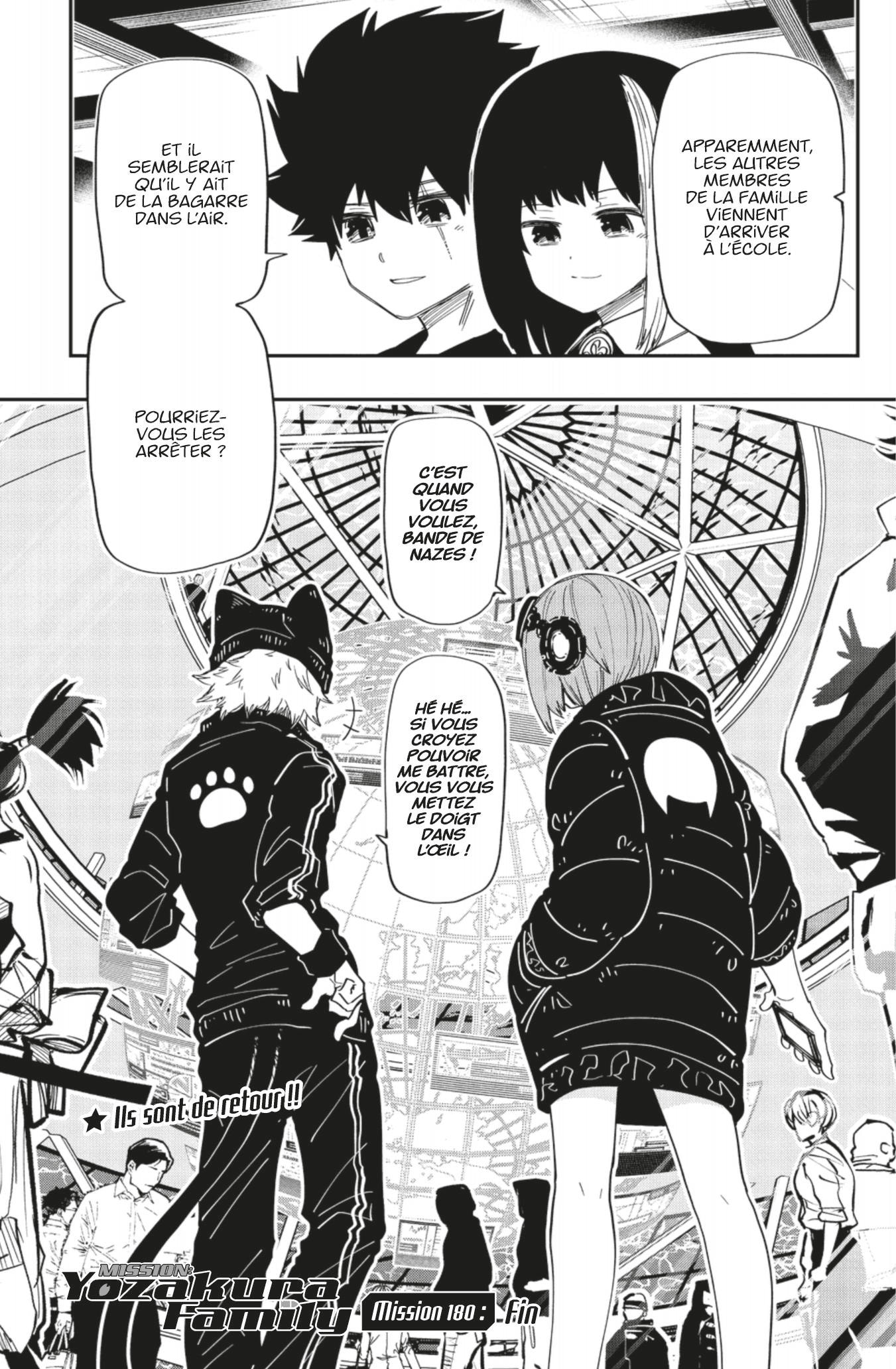 Read Mission Yozakura Family FR Manga Online