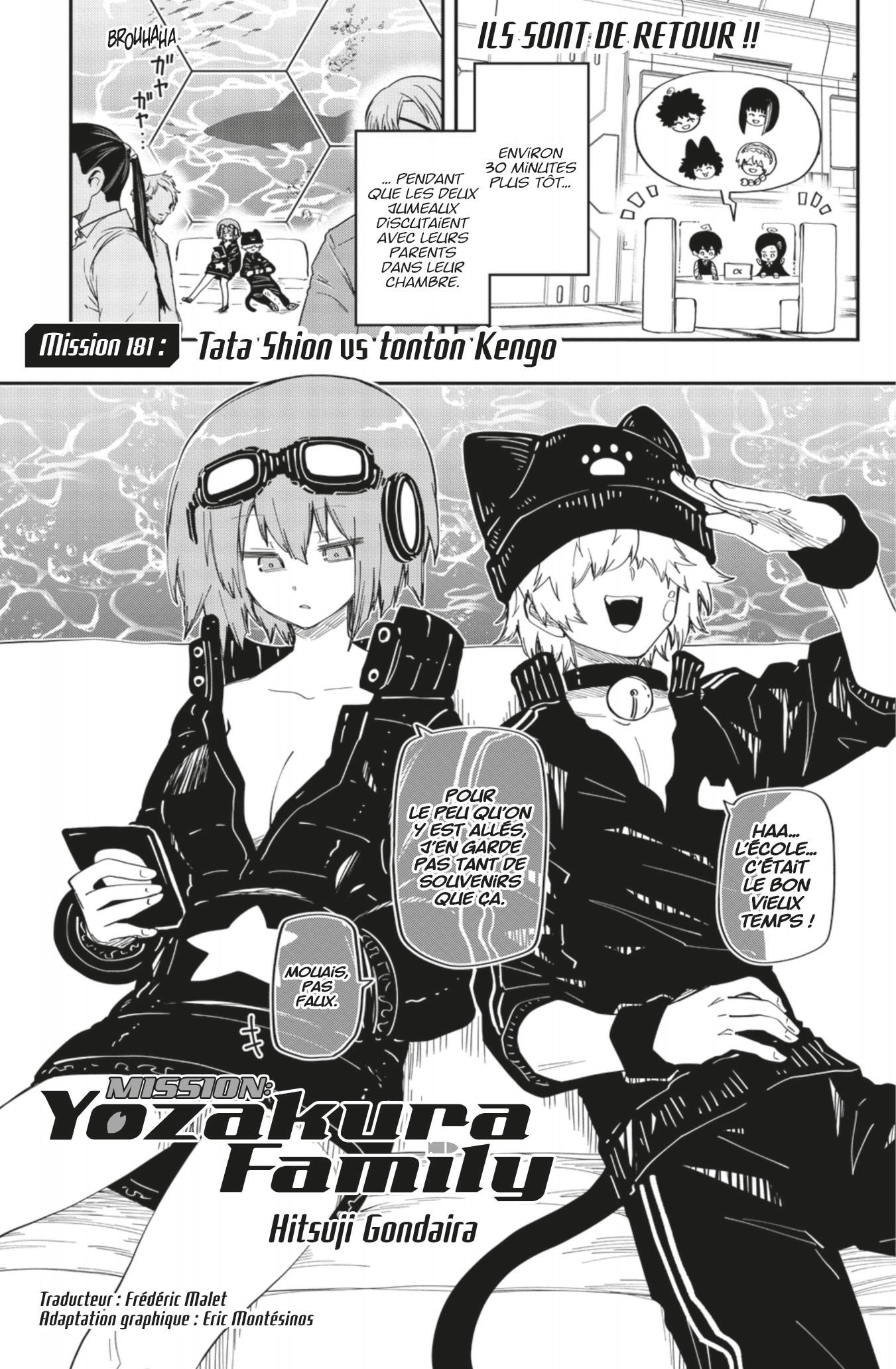 Read Mission Yozakura Family FR Manga Online