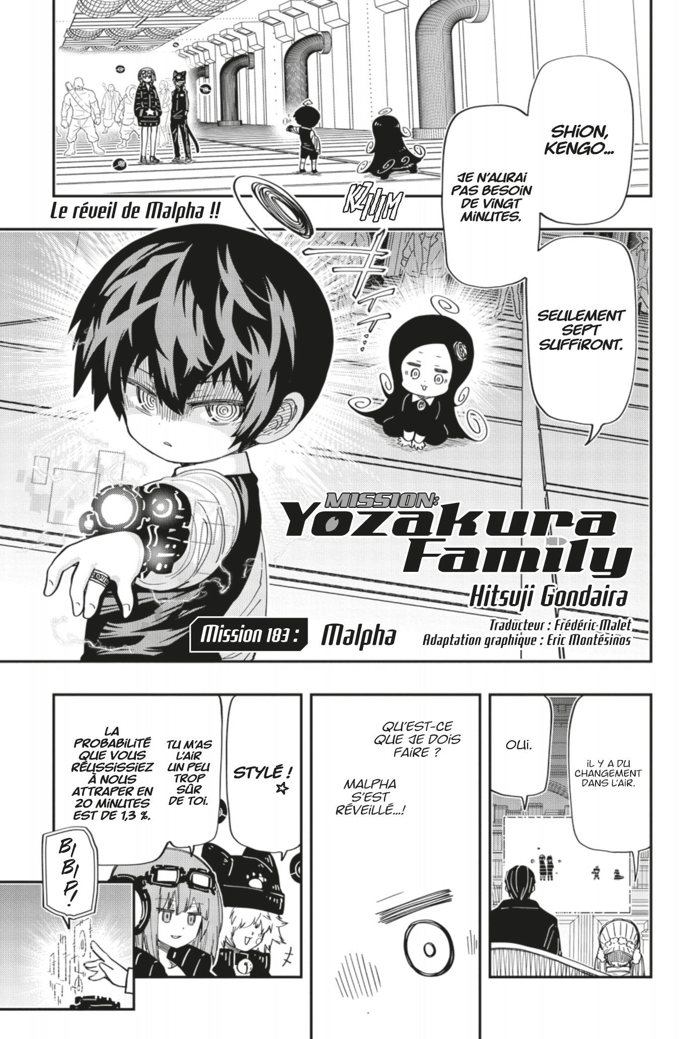 Read Mission Yozakura Family FR Manga Online