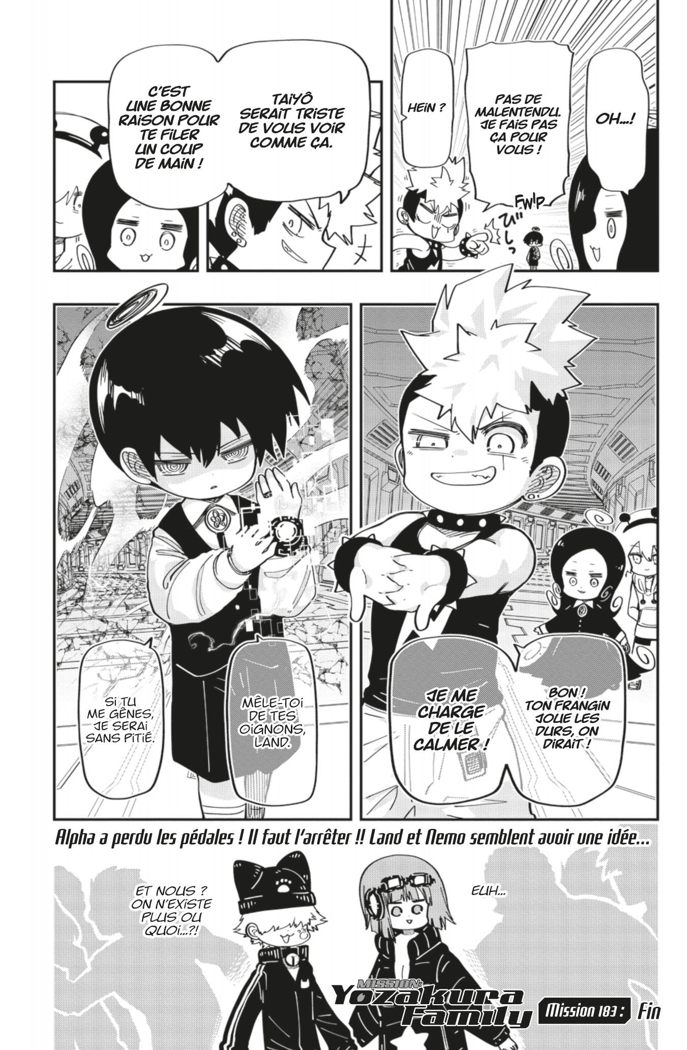 Read Mission Yozakura Family FR Manga Online
