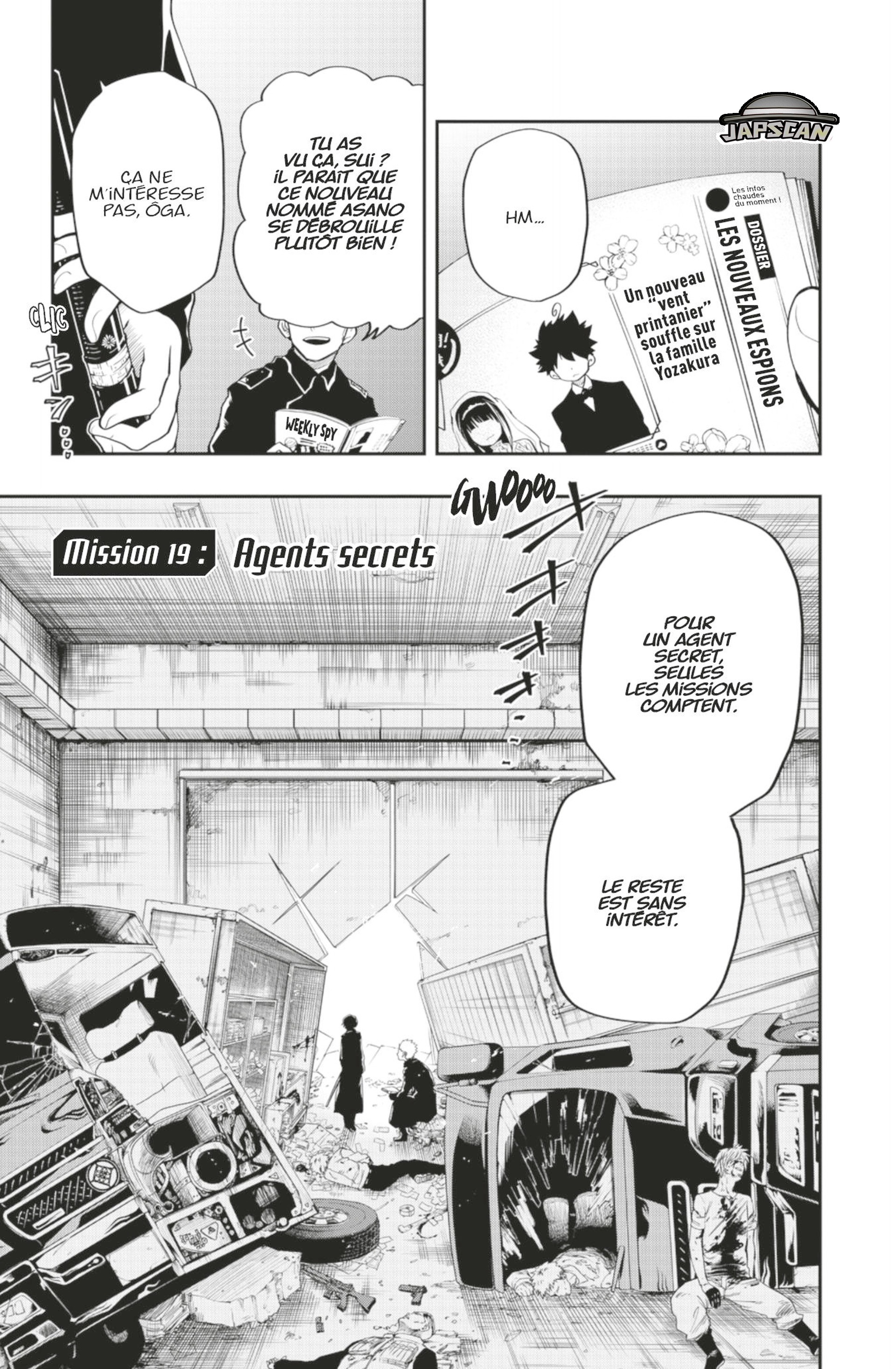 Read Mission Yozakura Family FR Manga Online