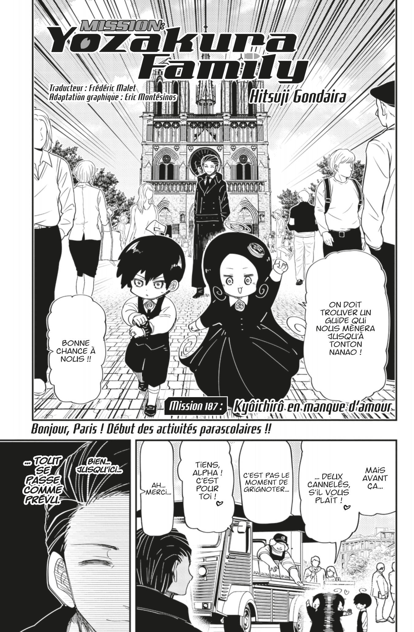Read Mission Yozakura Family FR Manga Online