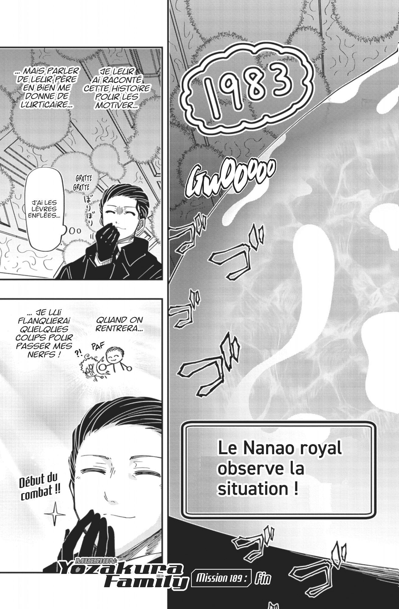 Read Mission Yozakura Family FR Manga Online