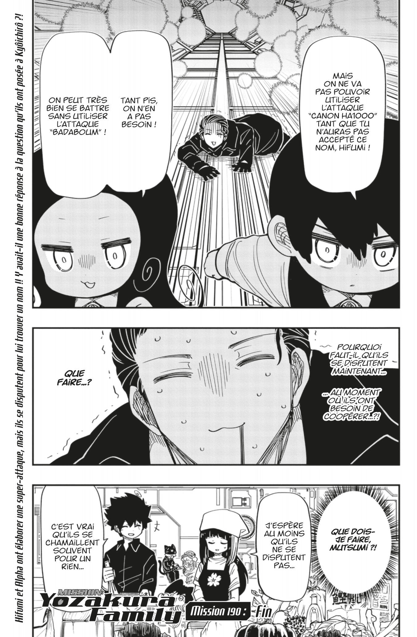 Read Mission Yozakura Family FR Manga Online