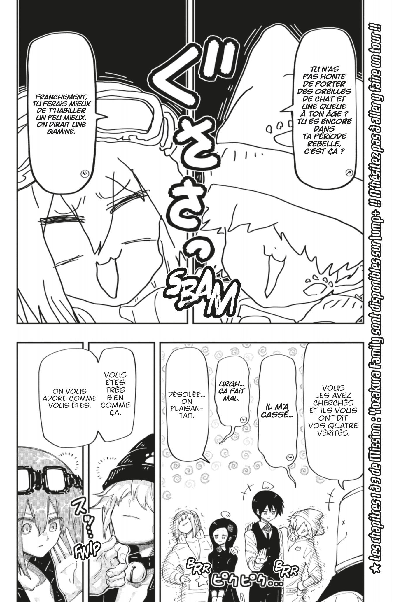 Read Mission Yozakura Family FR Manga Online