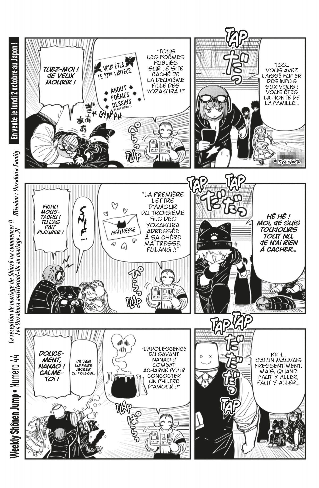 Read Mission Yozakura Family FR Manga Online