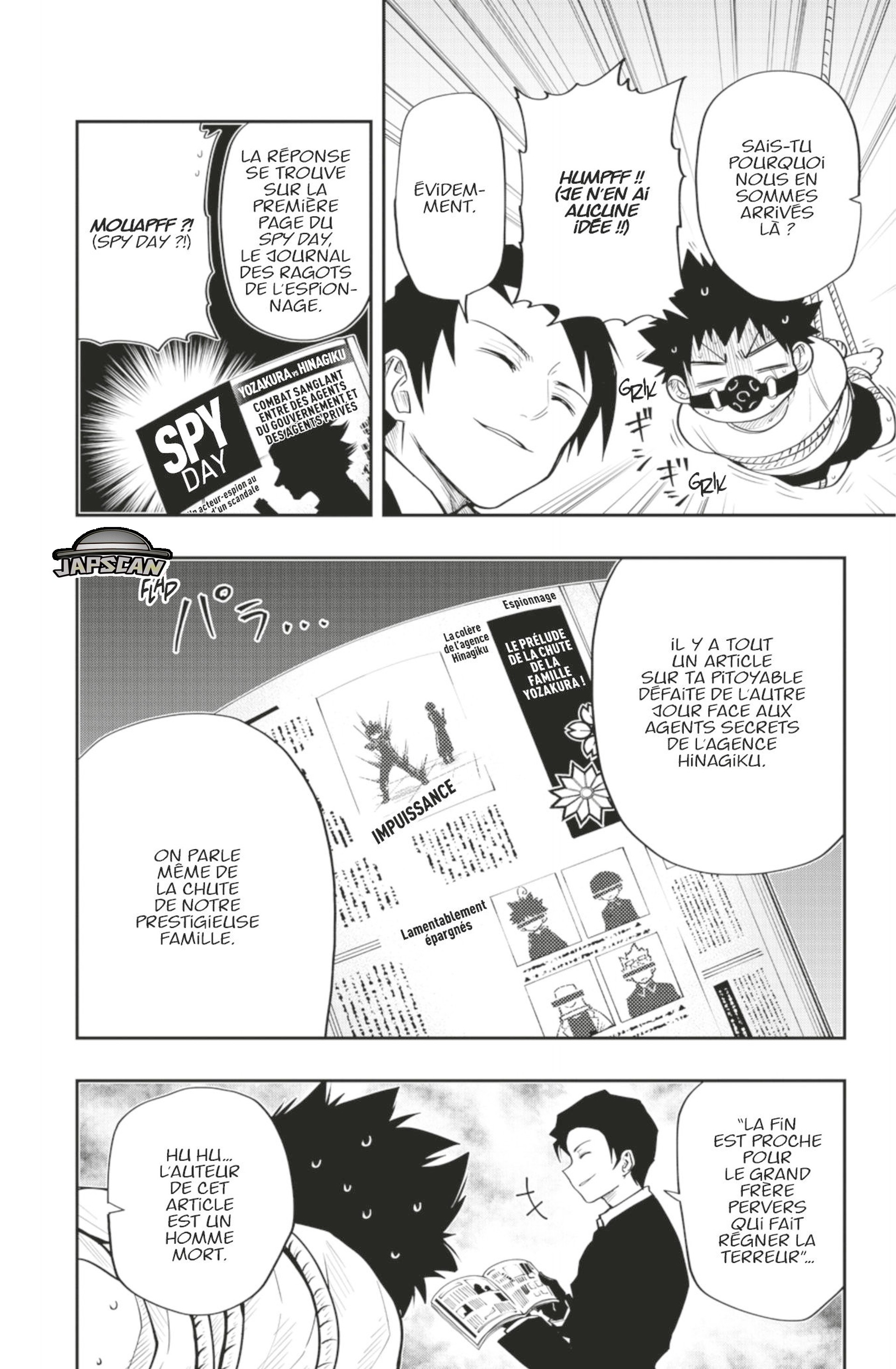 Read Mission Yozakura Family FR Manga Online