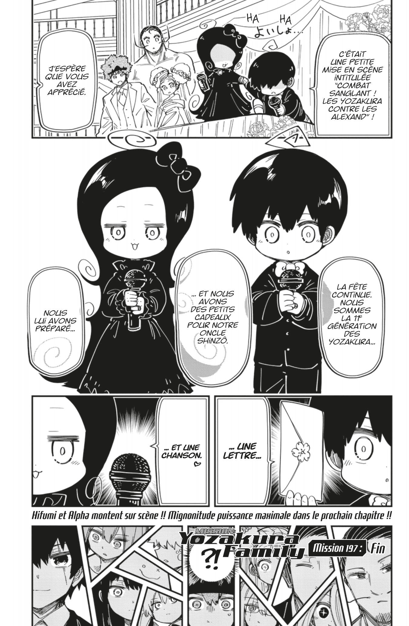 Read Mission Yozakura Family FR Manga Online