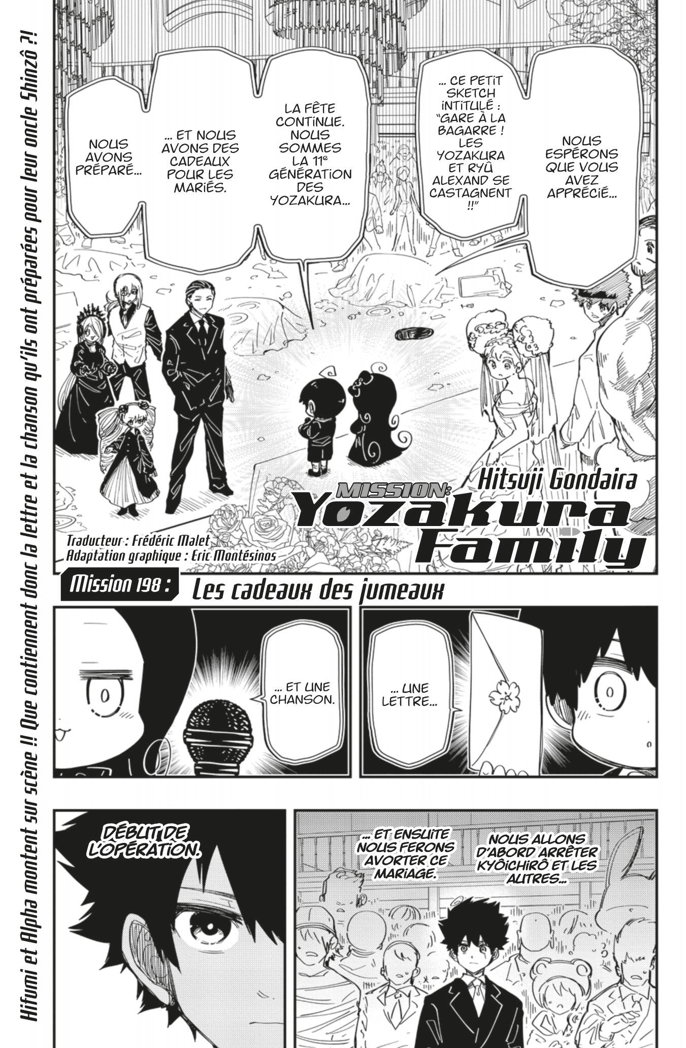 Read Mission Yozakura Family FR Manga Online