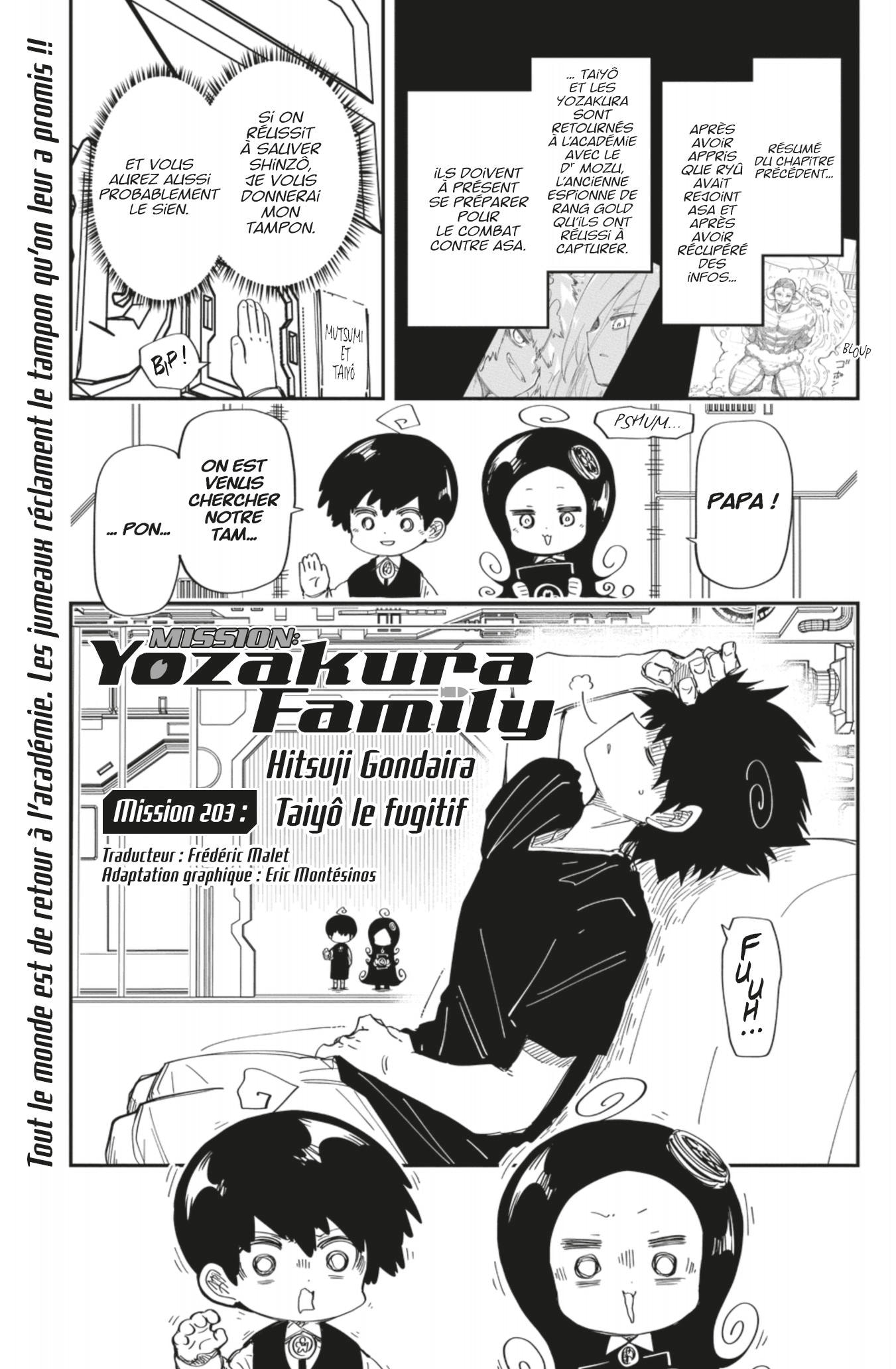Read Mission Yozakura Family FR Manga Online