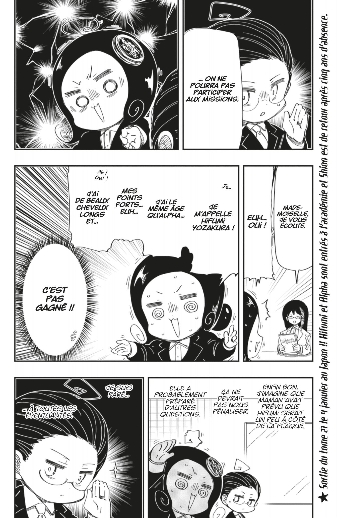Read Mission Yozakura Family FR Manga Online