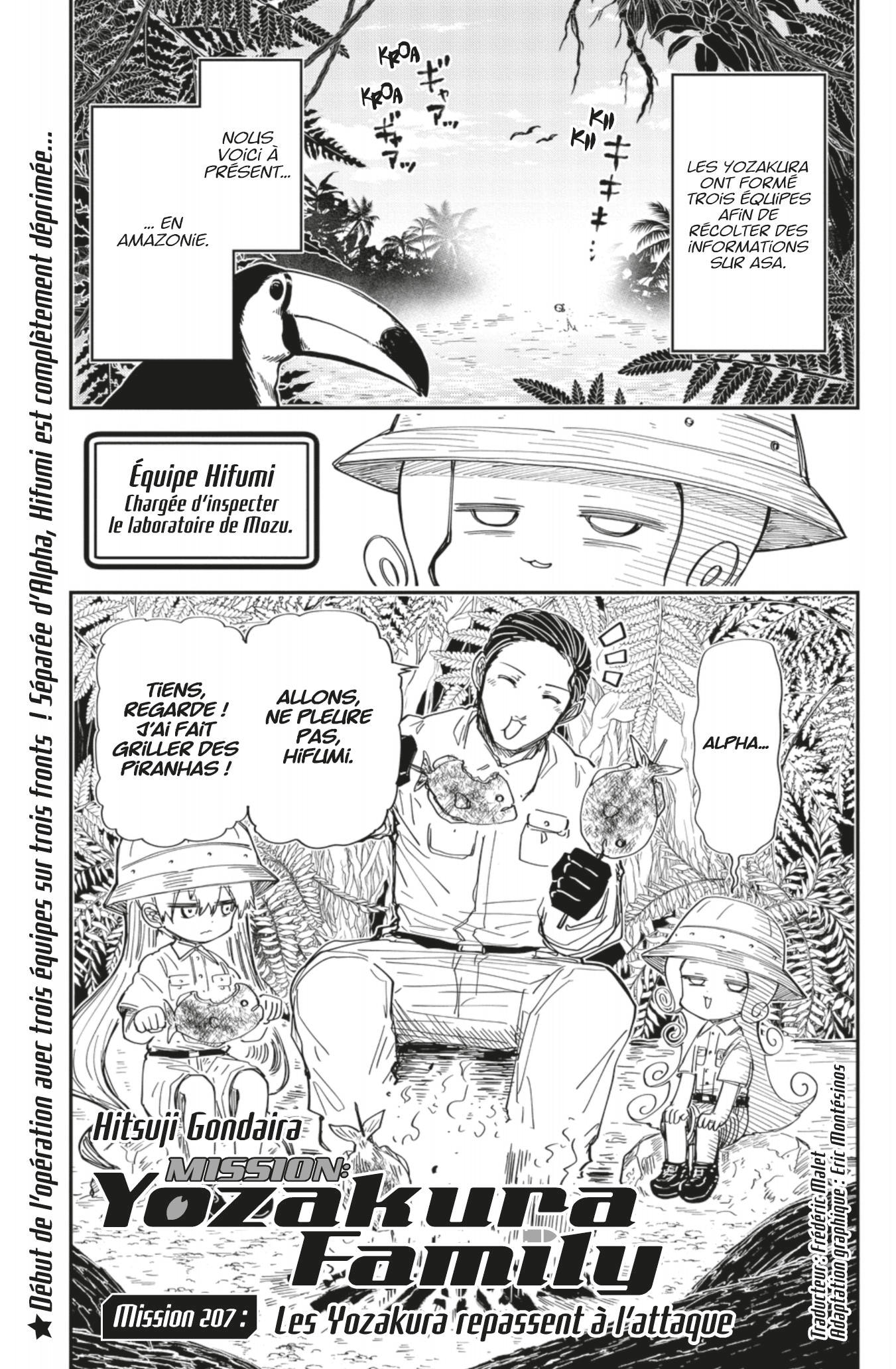 Read Mission Yozakura Family FR Manga Online