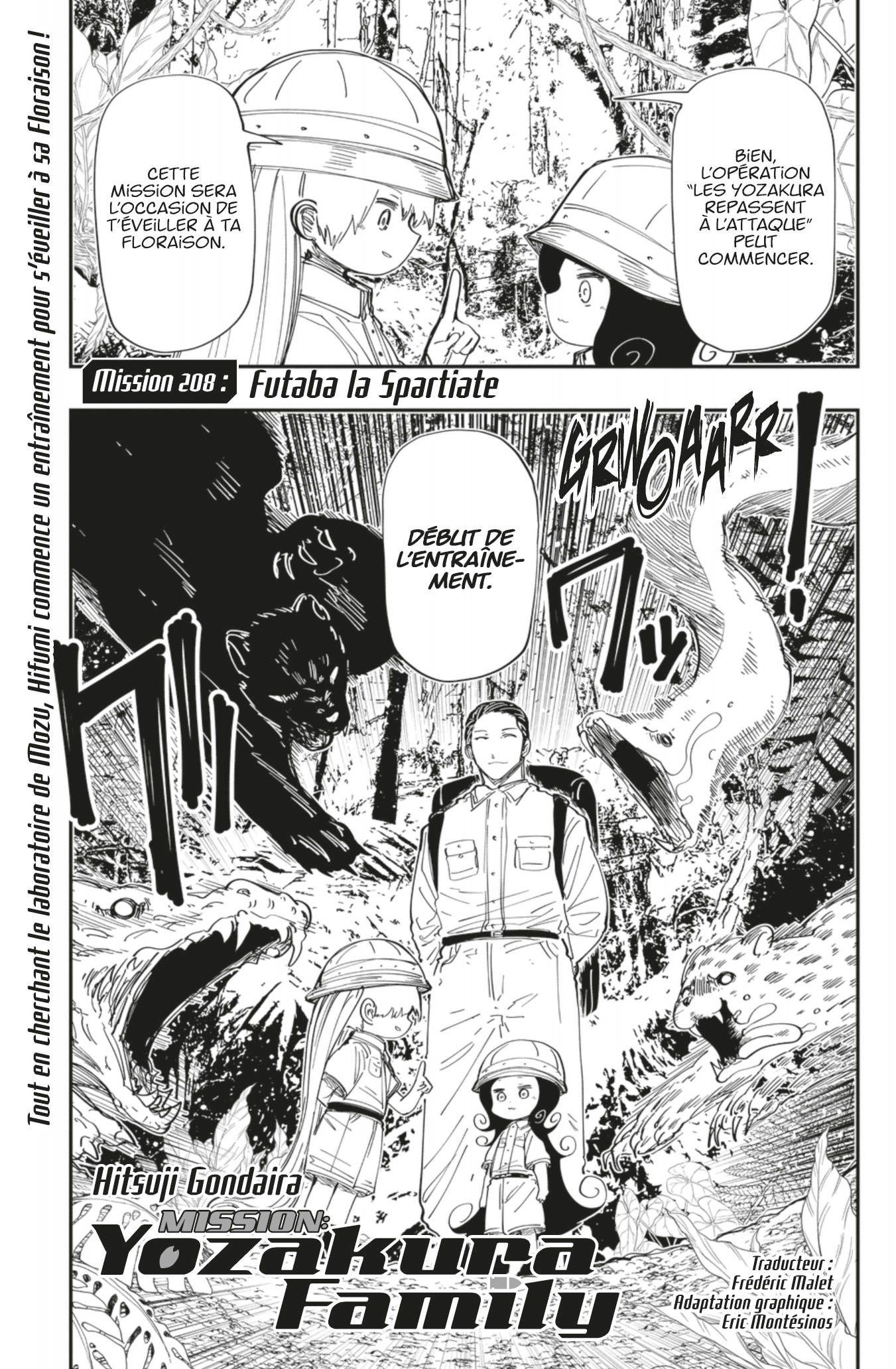 Read Mission Yozakura Family FR Manga Online