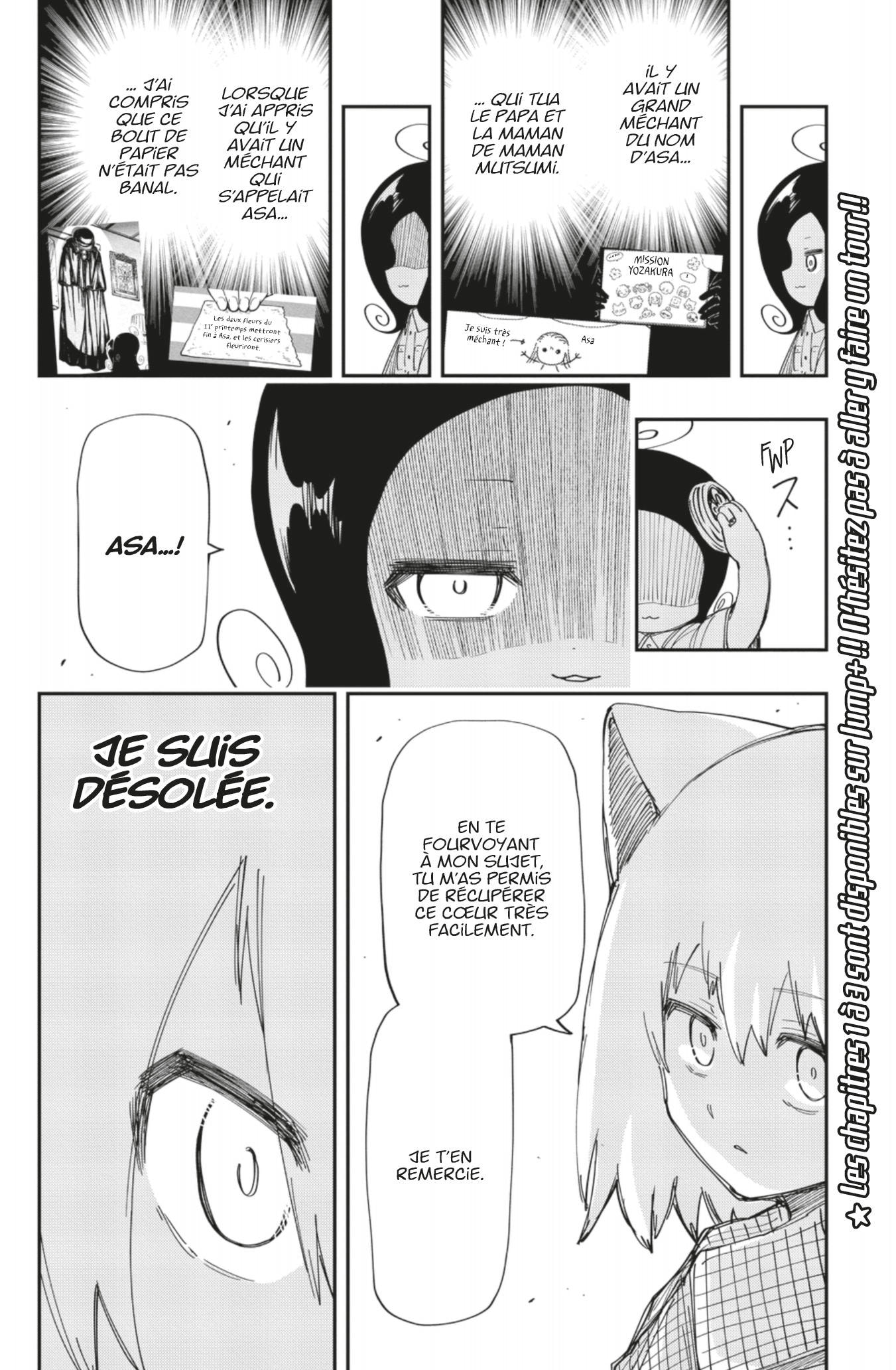 Read Mission Yozakura Family FR Manga Online