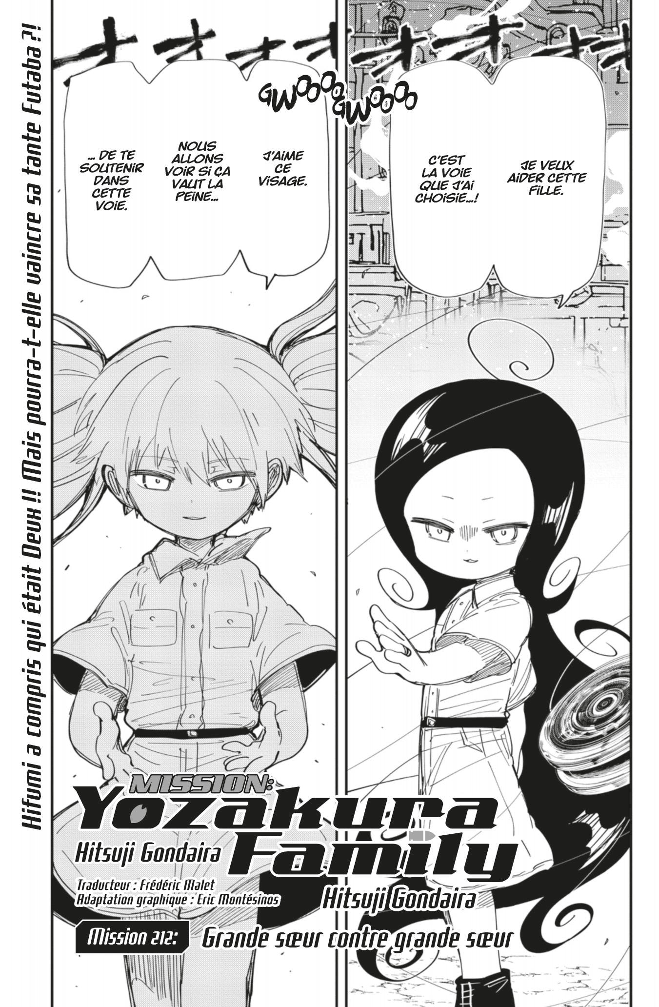 Read Mission Yozakura Family FR Manga Online