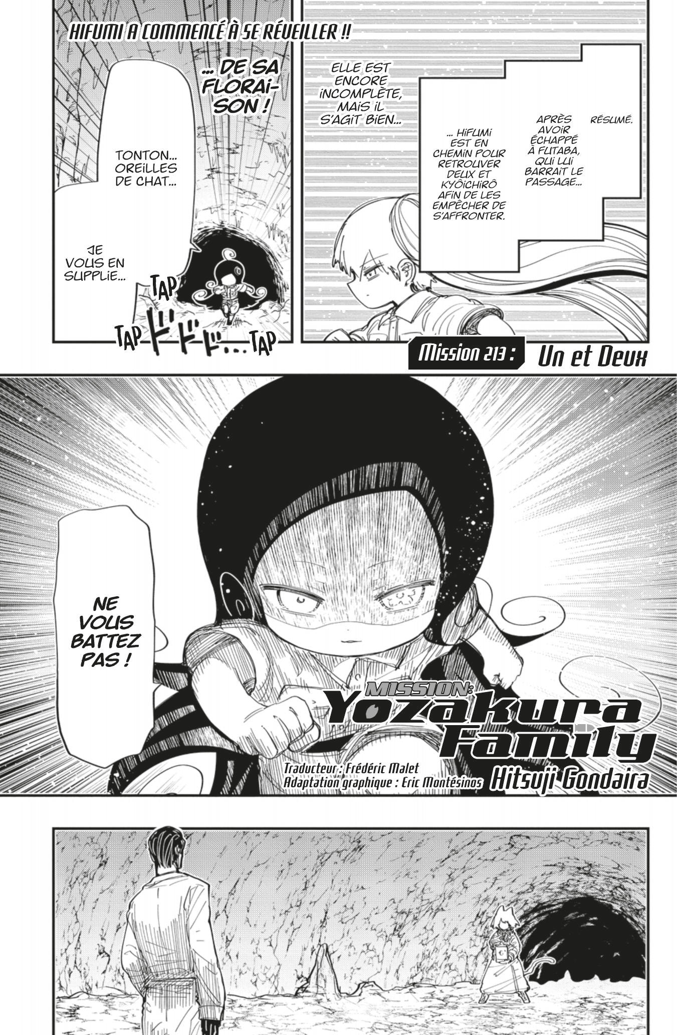 Read Mission Yozakura Family FR Manga Online
