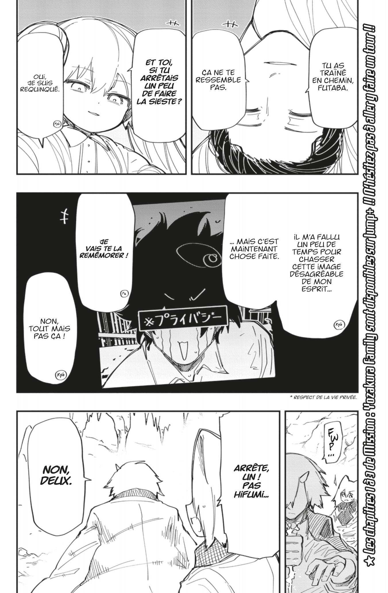Read Mission Yozakura Family FR Manga Online