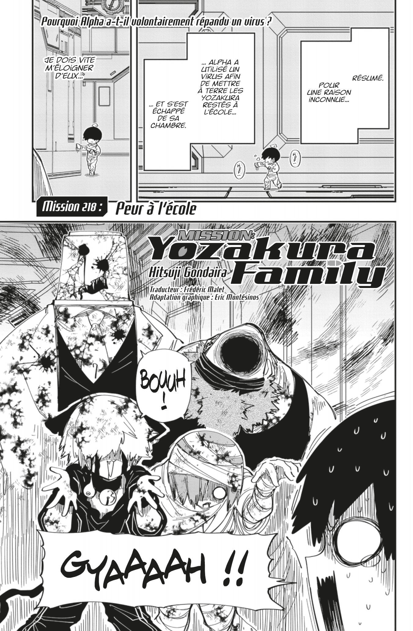 Read Mission Yozakura Family FR Manga Online