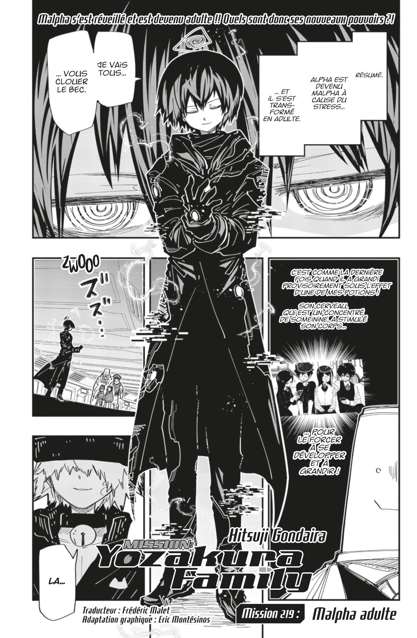 Read Mission Yozakura Family FR Manga Online