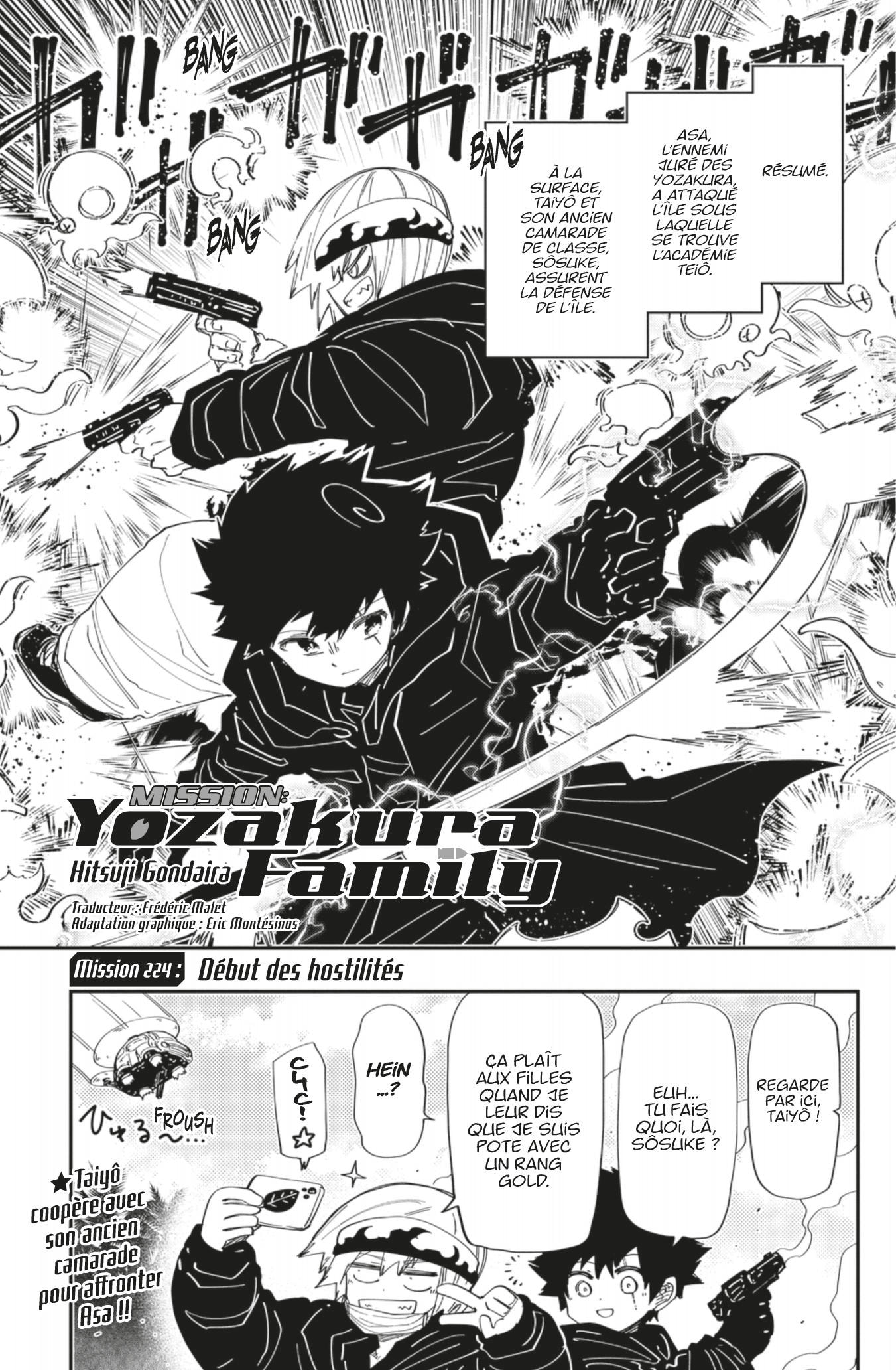 Read Mission Yozakura Family FR Manga Online
