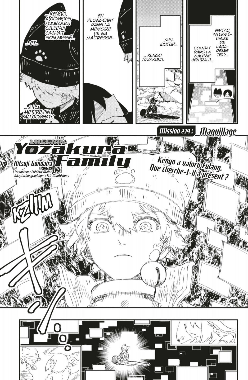 Read Mission Yozakura Family FR Manga Online