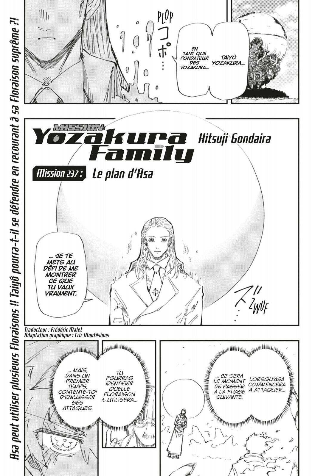 Read Mission Yozakura Family FR Manga Online