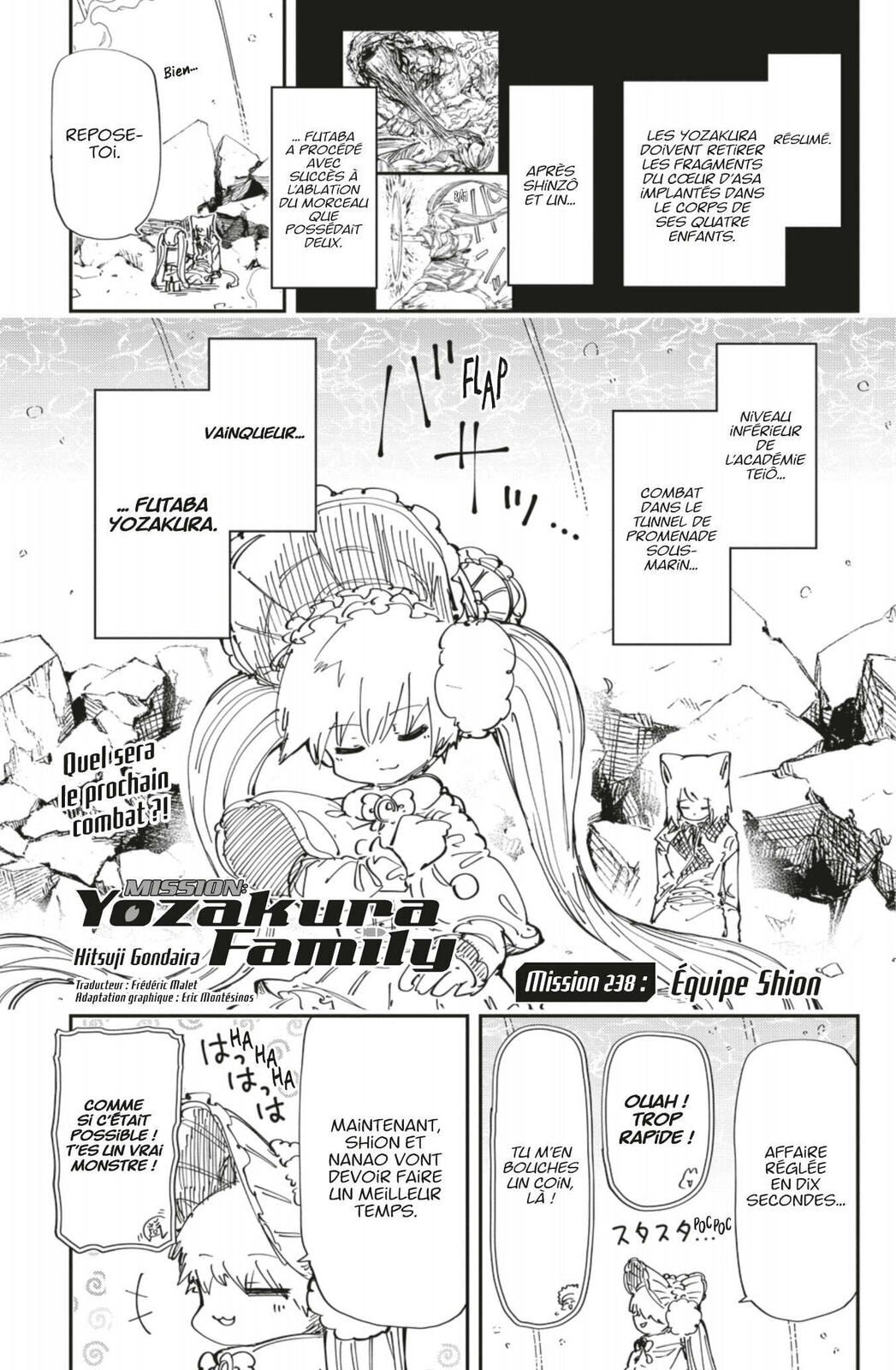 Read Mission Yozakura Family FR Manga Online