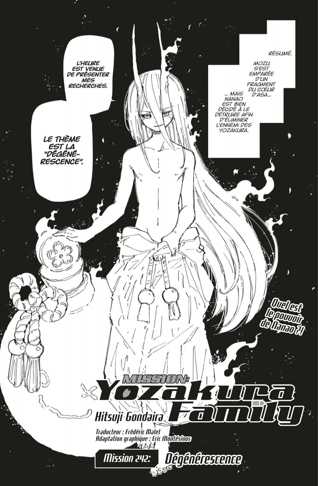 Read Mission Yozakura Family FR Manga Online