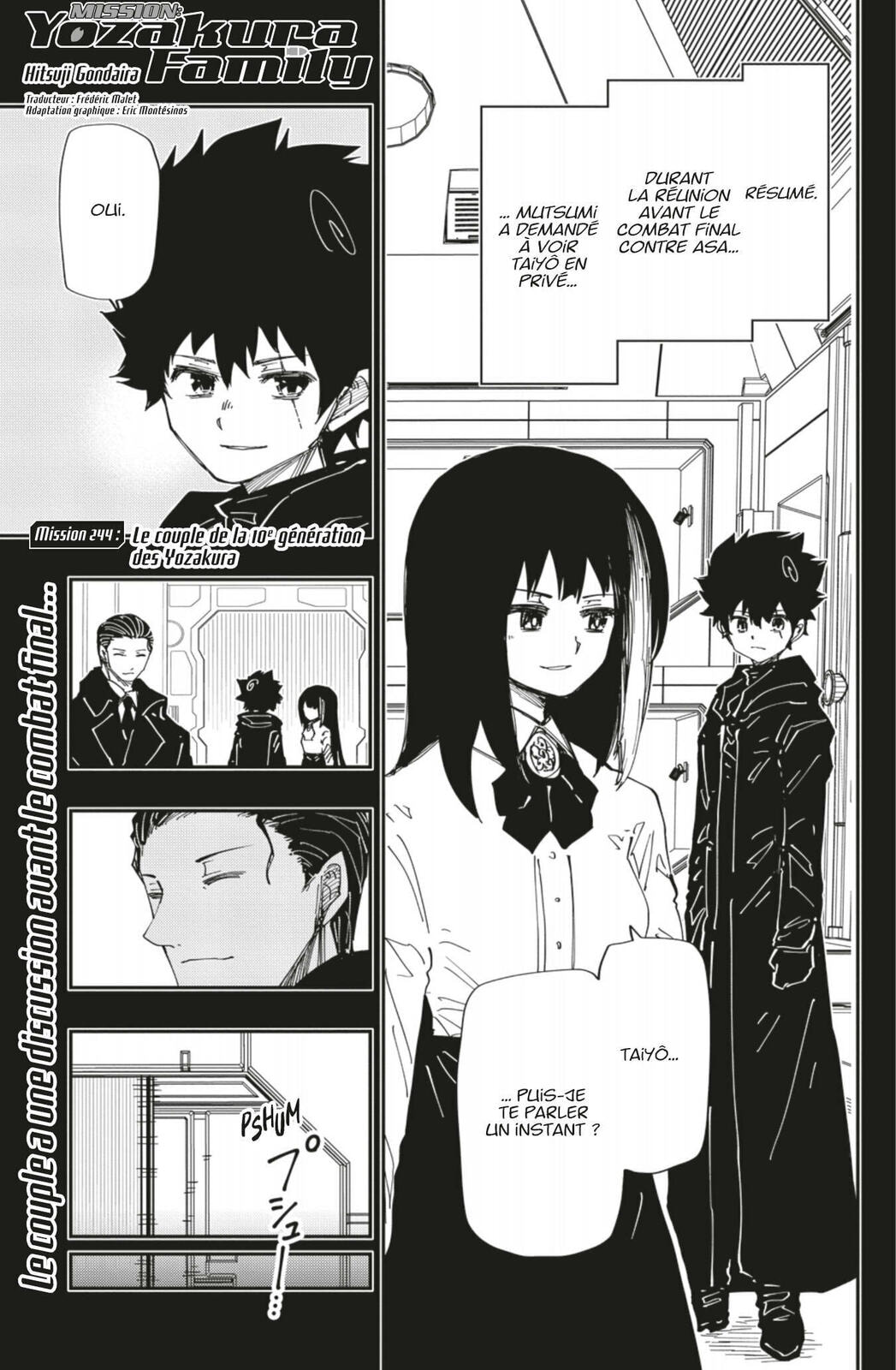 Read Mission Yozakura Family FR Manga Online
