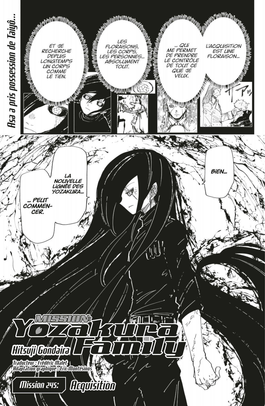 Read Mission Yozakura Family FR Manga Online