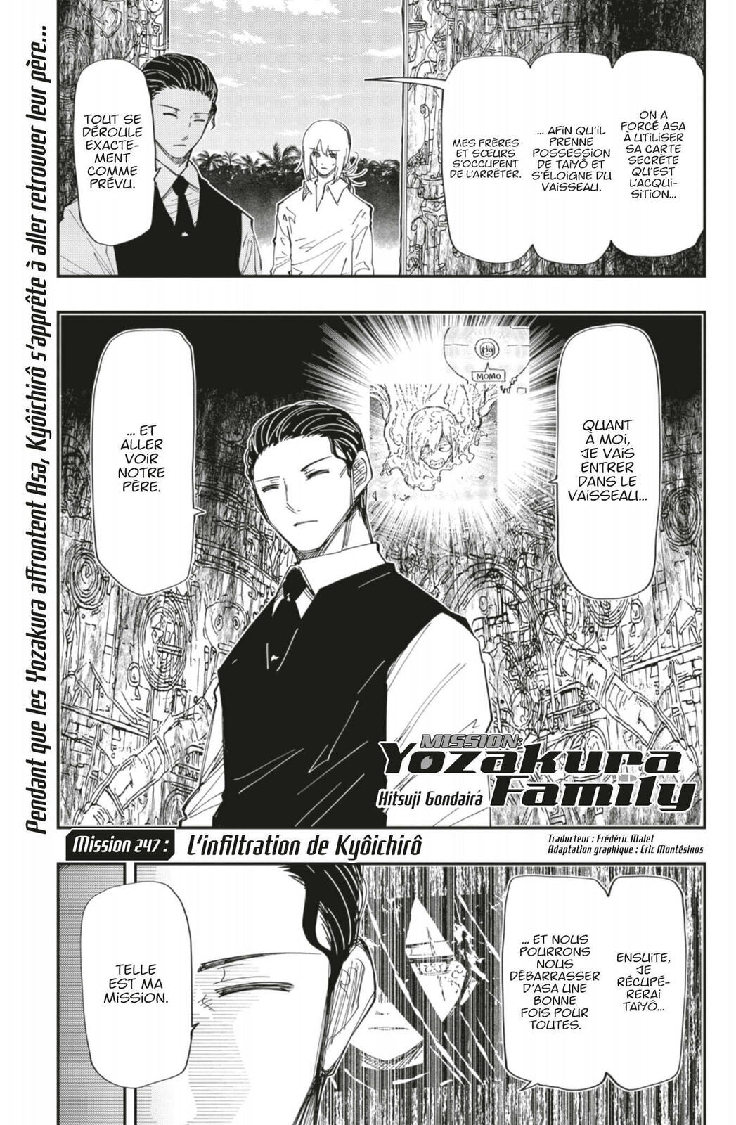 Read Mission Yozakura Family FR Manga Online